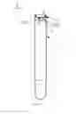 Fig. 12 - Mating structure of liquid extraction piece and test tube assembly