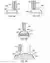 Fig. 19 - Method for forming three-dimensional structures with different material portions