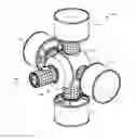 Fig. 01 - Artificial gravity system with rotating hub that is sealed with rotary seals