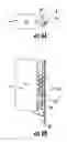 Fig. 07 - Lateral transfer station for elevator having a magnetic screw propulsion system