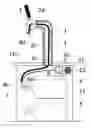 Fig. 01 - Beverage dispensing appliance for multiple containers
