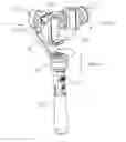 Fig. 01 - Hand held three-dimensional panoramic pan-tilt kit