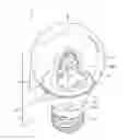 Fig. 01 - LED filament and LED light bulb