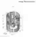 Fig. 01 - Velocity vector field mapping using electrical capacitance sensors