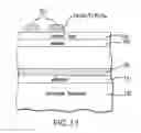 Fig. 13 - Four Junction Inverted Metamorphic Multijunction Solar Cell with Two Metamorphic Layers