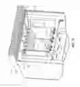 Fig. 09 - Electronics rack with selective engagement of heat sink