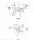 Fig. 02 - Drone Provided with a Battery Pack Having  a Stiffening Function