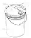 Fig. 01 - Paint Can Lid Pour Spout