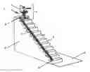 Fig. 01 - Stairlift, for transporting a load along a staircase
