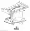 Fig. 02 - Cooled turbine vane platform comprising forward, midchord and aft cooling chambers in the platform
