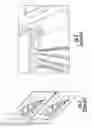 Fig. 03 - Cooled turbine vane platform comprising forward, midchord and aft cooling chambers in the platform
