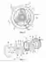 Fig. 04 - Engine variable camshaft timing phaser with planetary gear assembly