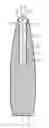 Fig. 01 - PB-free deforming/partially fragmenting projectile with a defined mushrooming and fragmenting behavior