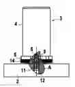 Fig. 01 - DEVICE AND METHOD FOR MOUNTING AND ORIENTING A SENSOR ON A SUPPORT