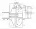 Fig. 01 - Robust emitter for minimizing damage from ion bombardment