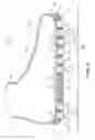 Fig. 10 - Article of footwear and sole structure with sensory node elements disposed at discrete locations