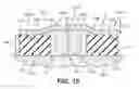 Fig. 14 - Article of footwear and sole structure with sensory node elements disposed at discrete locations