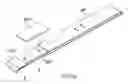Fig. 07 - Length-adjustable foot support for a table and support base