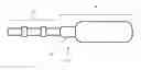 Fig. 01 - Iontophoresis device with multi-electrode end piece
