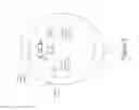 Fig. 11 - LINEAR ACCELERATOR WITH CERENKOV EMISSION DETECTOR
