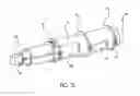 Fig. 16 - Line retraction device having a damper assembly