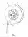 Fig. 17 - Line retraction device having a damper assembly