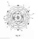Fig. 20 - Line retraction device having a damper assembly