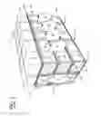 Fig. 02 - Water collecting pallet rack and method of fire protection