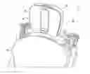 Fig. 01 - Multi-adjustable head restraint