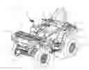 Fig. 01 - ATV having arrangement for a passenger