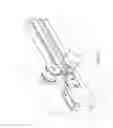 Fig. 02 - Shower Door System Anti-Torque Back Plate Device Roller and Roller Stops