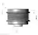 Fig. 17 - Proportionally damped power transfer device using torsion spring force