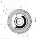 Fig. 18 - Proportionally damped power transfer device using torsion spring force