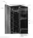 Fig. 01 - RACK HAVING UNIFORM BAYS AND AN OPTICAL INTERCONNECT SYSTEM FOR SHELF-LEVEL, MODULAR DEPLOYMENT OF SLEDS ENCLOSING INFORMATION TECHNOLOGY EQUIPMENT
