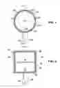 Fig. 02 - Mirror with zone of selected magnification and discretionary illumination