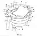 Fig. 12 - Funnel assembly for making powdered beverage