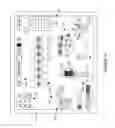 Fig. 07 - Ultrasound imaging system touch panel with multiple different clusters of controls