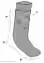 Fig. 01 - Decorative Graduated Compression sock