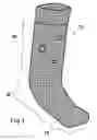 Fig. 02 - Decorative Graduated Compression sock