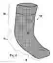 Fig. 05 - Decorative Graduated Compression sock