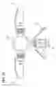 Fig. 19 - Multi-head array fire sprinkler system with heat shields