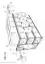 Fig. 20 - Multi-head array fire sprinkler system with heat shields