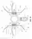 Fig. 22 - Multi-head array fire sprinkler system with heat shields