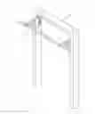 Fig. 01 - HIGH BAR ASSEMBLY ATTACHABLE TO DOOR FRAME