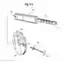 Fig. 07 - Weight lifting and selector pin assembly