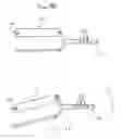 Fig. 08 - Weight lifting and selector pin assembly