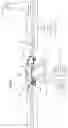 Fig. 30 - Reconfigurable segmental contaminated emissions capture and collection system utilizing a fluidized bed apparatus with a method for tilting and/or agitation