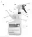 Fig. 01 - Measured dosing and spray bottle for multi-use applications and associated method of using