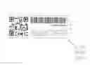 Fig. 01 - Process for manufacturing a woven label, containing a unique information, electronically readable