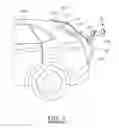 Fig. 02 - Integrated bicycle rack attachment feature for rear spoiler
